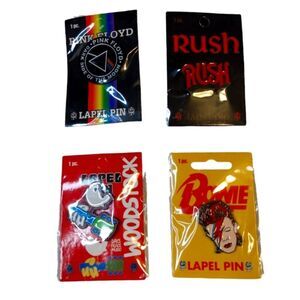 C&D Visionary Inc. 4‎ Bands NIP Lapel Pins